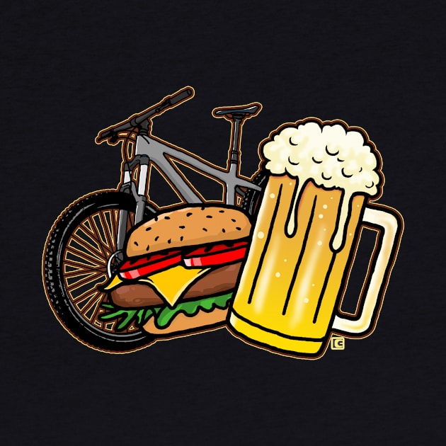 Bike, Burger and Beer by CALMA